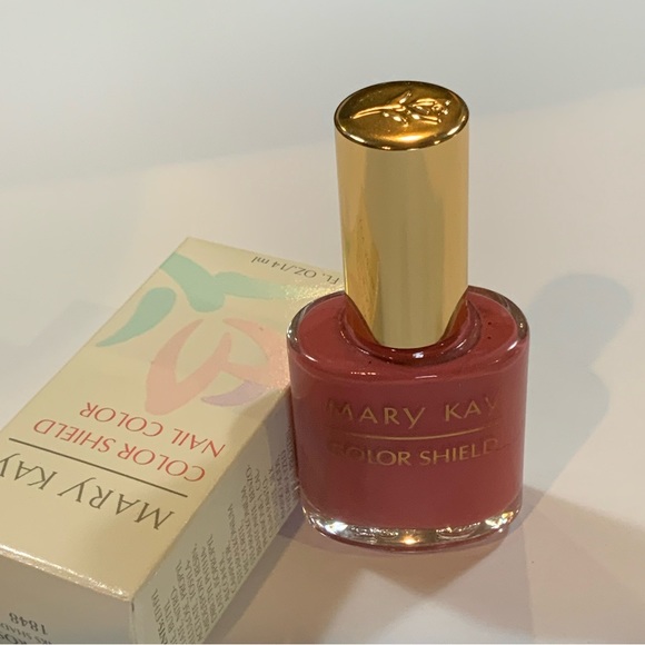 Mary Kay Color Shield Nail Polish Dusty Rose - Picture 1 of 3